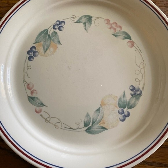 4 Corelle by Corning 10 1/4” Abundance Dinner Plates - Picture 5 of 8